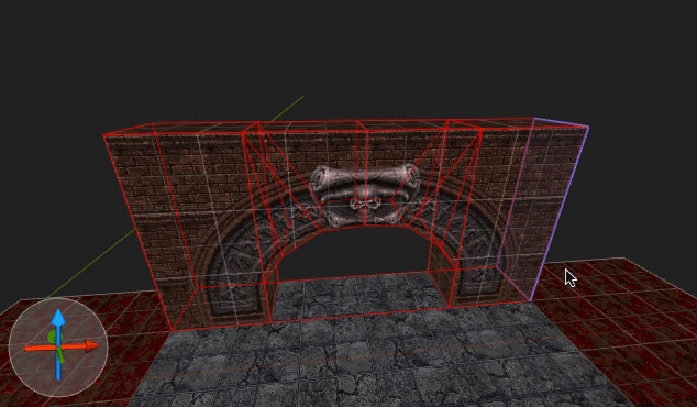 在3D视口中垂直剪切